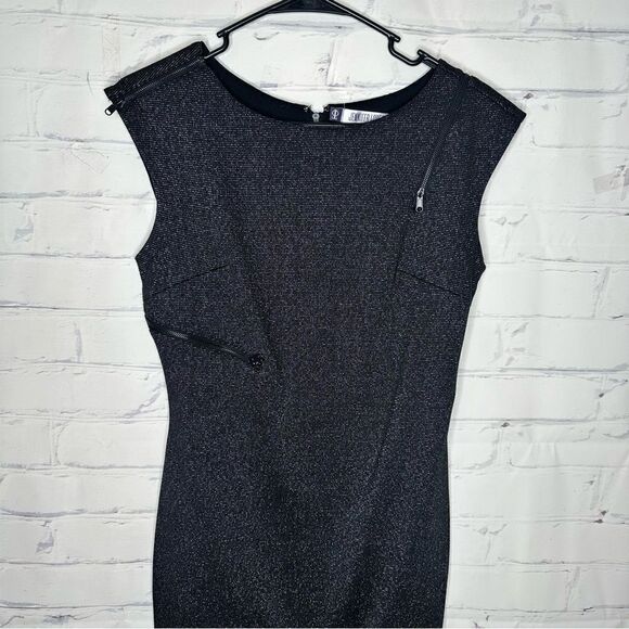 Jennifer Lopez size 4 black sparkly dress - Picture 1 of 10